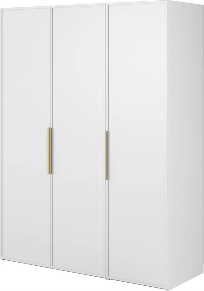 Šatníková skriňa Forry X (biela)