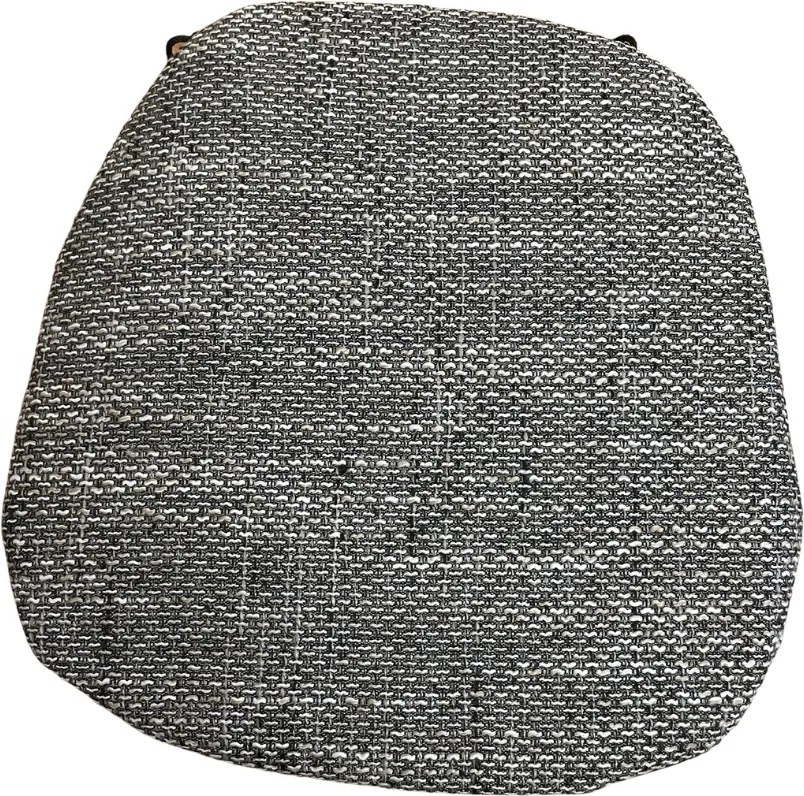 Podsedák na stoličku tenký Deluxe sivý 40x40cm