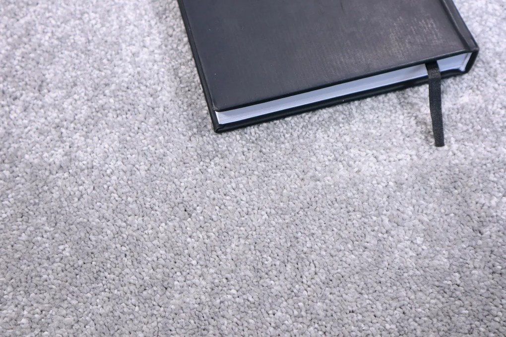 Kusový koberec Laguna šedá kruh, 100x100 (priemer) kruh, šedá, obývacia izba, Vopi