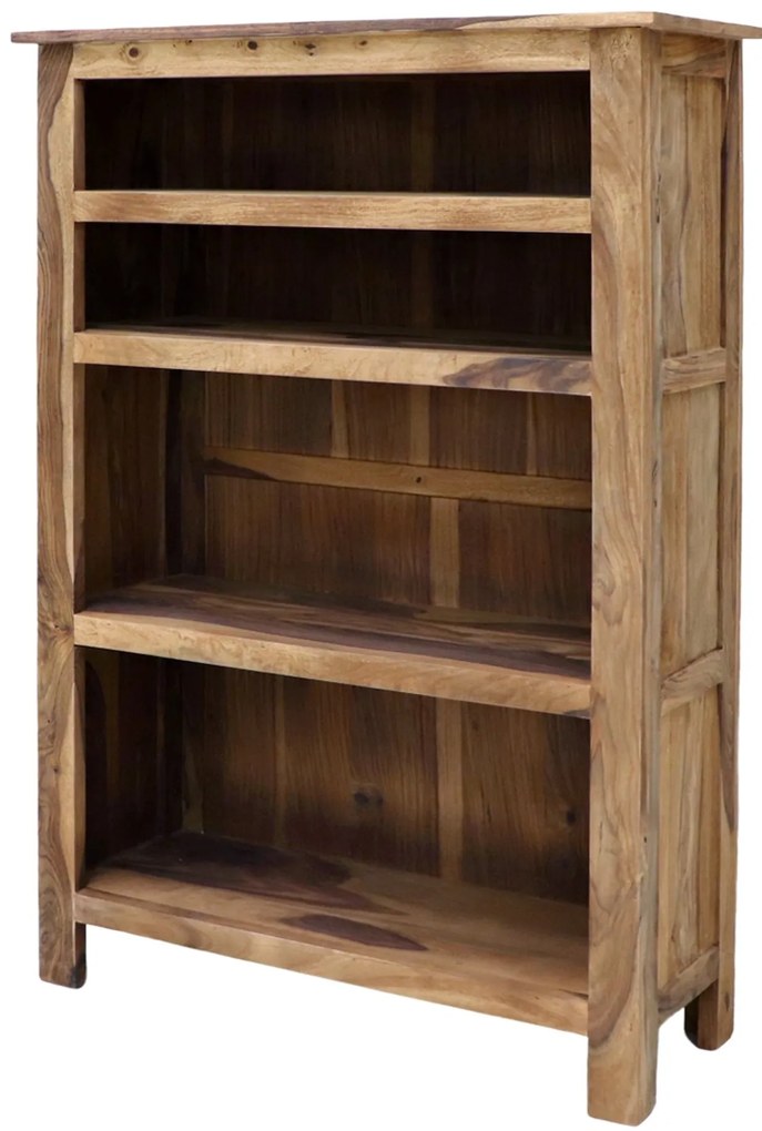 furniture-nabytek.cz - Masivní knihovna 90x35x135 z dřeva palisandr