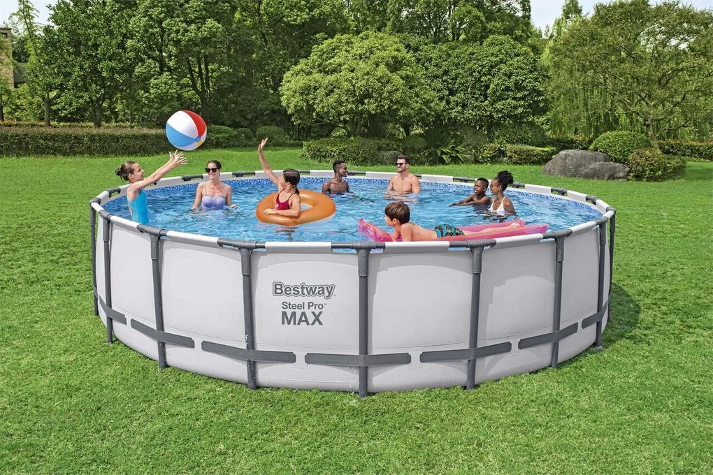 Záhradný bazén 20FT 610x132 cm SteelPRO BESTWAY 561FM