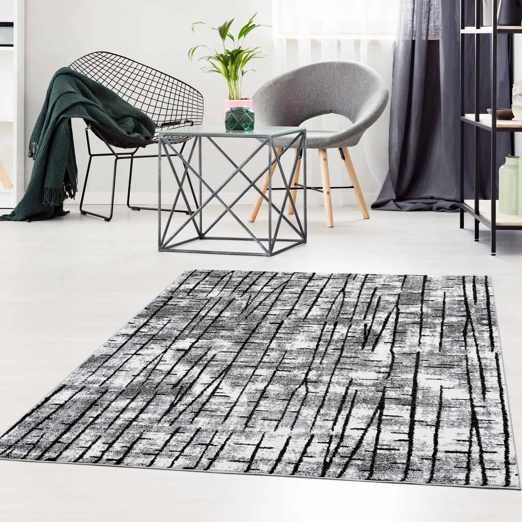 Dekorstudio Moderný koberec MODA SOFT sivý 1139 Rozmer koberca: 140x200cm