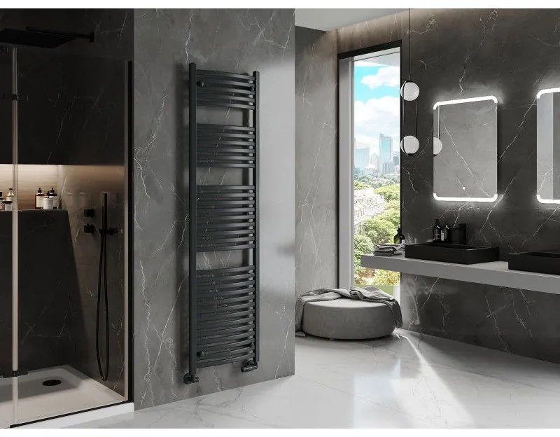 Mexen Helios, vykurovacie teleso 1800x500 mm, 850 W, antracitová, W103-1800-500-00-66