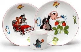 Thun detská tanierová sada trojdielna Krtko II - jahody