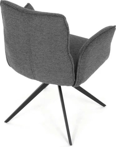 Jedálenská stolička sivá DCH-D1328 GREY2
