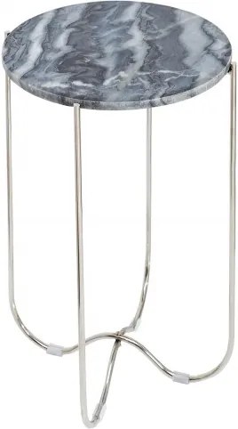 Odkládací stolek Morami 35 cm, šedá/stříbrná Sin:38015 CULTY HOME +