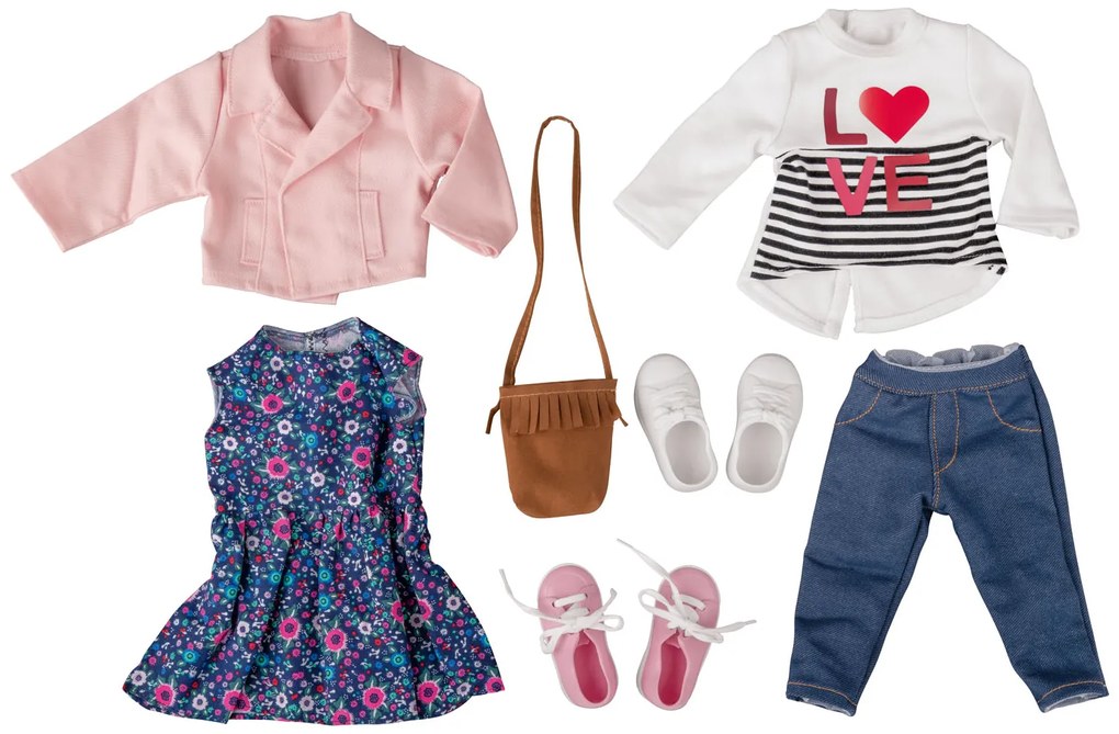 Playtive Príslušenstvo pre bábiku Julia (oblečenie)  (100356098)