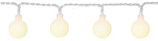 Eglo 900239 - LED Vonkajšia dekoračná reťaz LIBISA 50xLED/0,066W/4,5V IP44