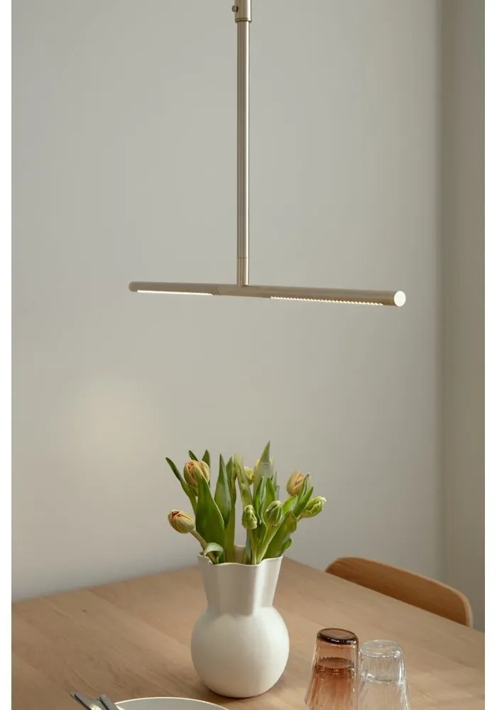 LED stropné svietidlo v zlatej farbe 74x17 cm Omni – UMAGE