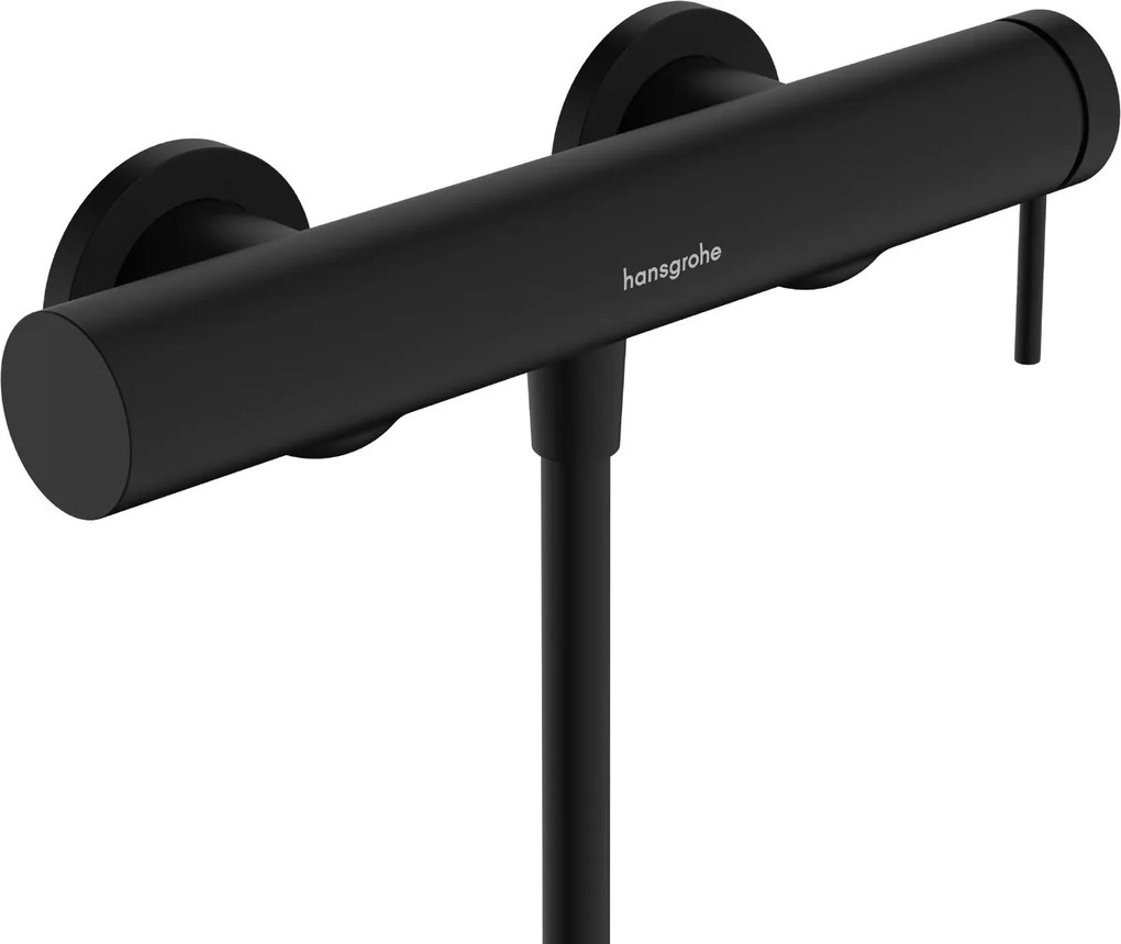 Hansgrohe Tecturis S, páková sprchová batéria nástenná, čierna matná, HAN-73622670