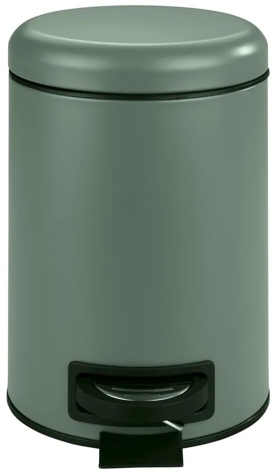 Zelený kôš do kúpeľne Wenko Leman, 3 l