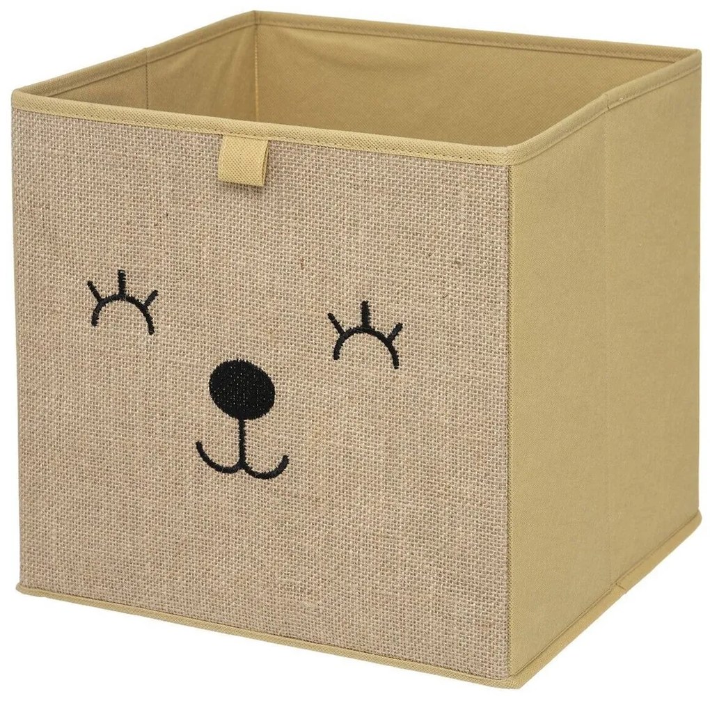 Úložný box Animal, 29x29x29 cm, hnedá