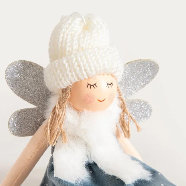 Závesná vianočná dekorácia PLYS anjel 751844