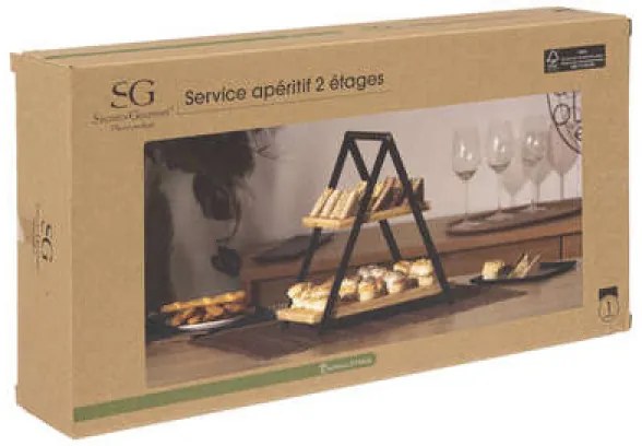 Bambusový servírovací podnos SERVANT