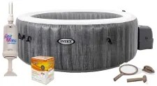 Intex | Vírivý bazén Pure Spa - Bubble Greywood Deluxe AP 4 + výhodný set príslušenstva | 19900145
