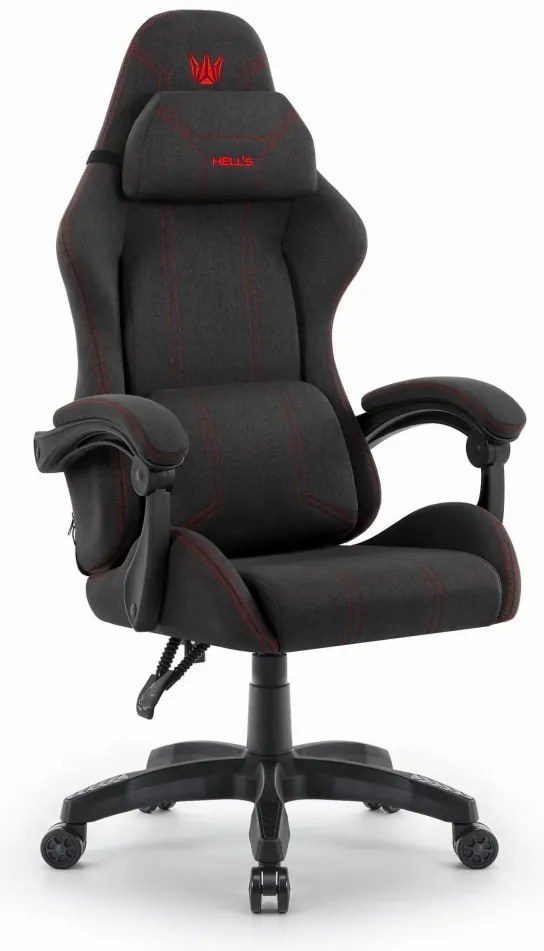 Ergonomické látkové herné kreslo HC-1014 modrá