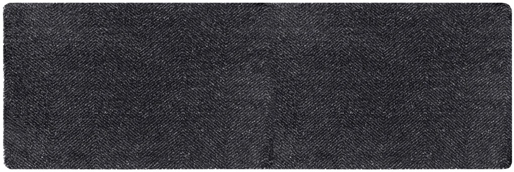 Hanse Home Collection koberce Rohožka Clean & Go 105350 Black Anthracite – na von aj na doma - 50x150 cm