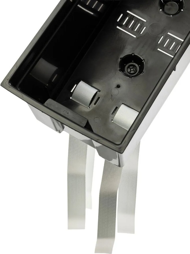 Plastový květináč Bloom Riflo 36,2x56,1 cm černý