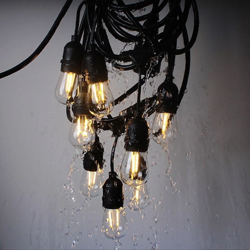 LED svetelná reťaz Basic, 10m, (žiarovky sú súčasť balenia), b