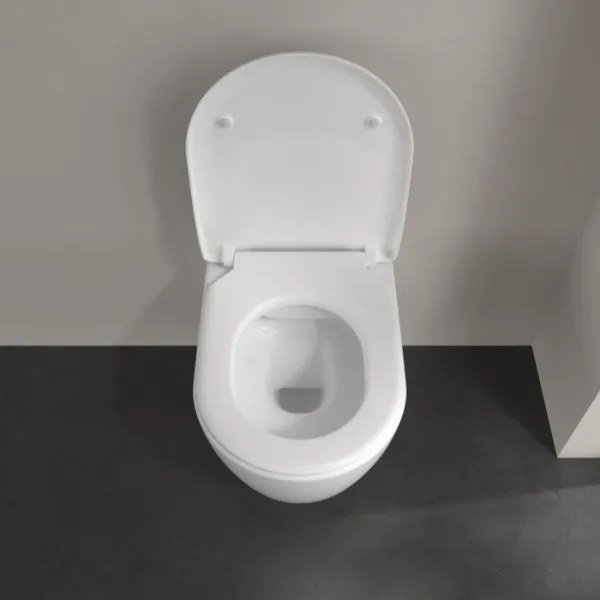 Villeroy & Boch 5656RSR1 - Závesné WC so sedátkom SoftClose AVENTO keramika/biela