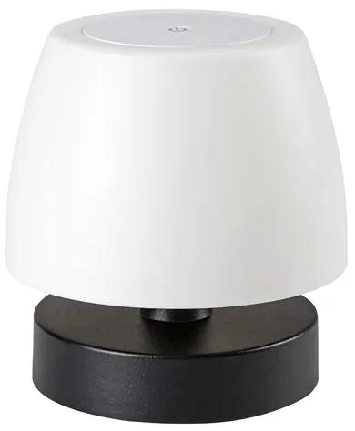 RABALUX LED vonkajšia stolná dotyková lampička ODERA, 3W, teplá biela, čierna