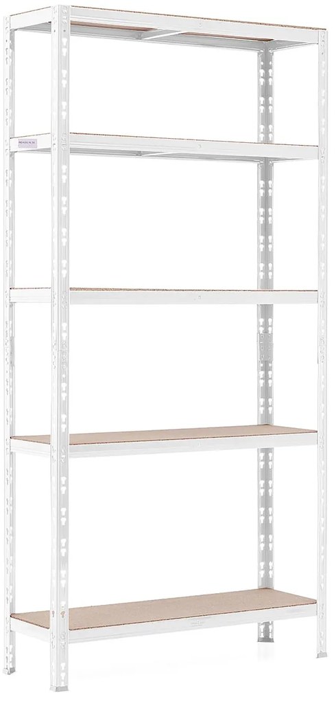 Balíček 3xSUPER EKO HIT - Policový regál Trestles RNDU-KUI 1800x900x300, nosnosť 875 kg, 5 políc Farba: čierna