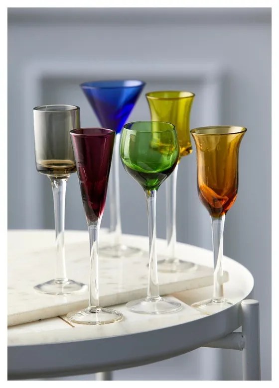 Poháre v súprave 6 ks štamperlík 50 ml – Lyngby Glas