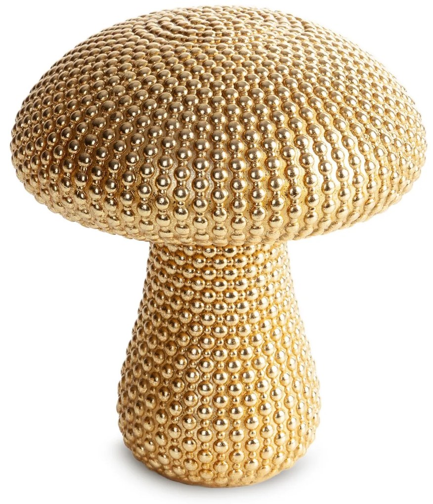 DEKORAČNÁ SOŠKA DEAN 19X19X21 CM ZLATÁ