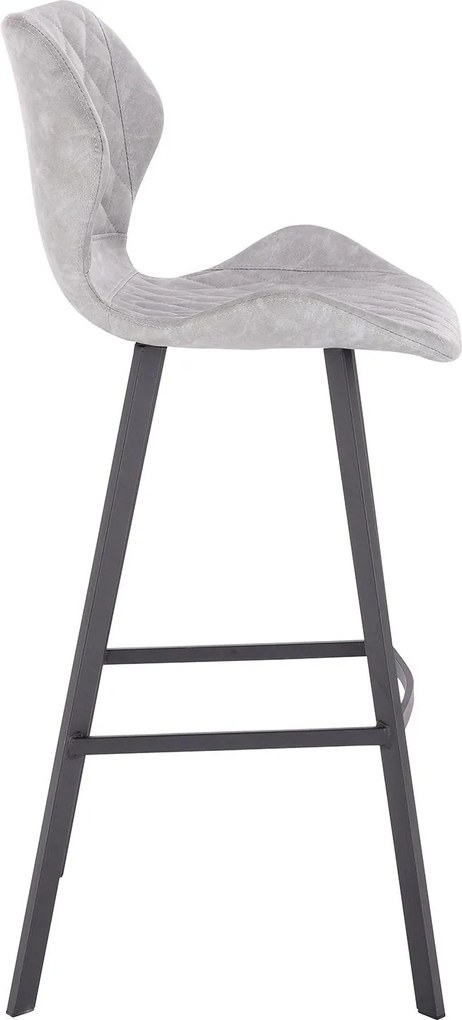 Barová židle Hawaj CL-865-5 světle šedá