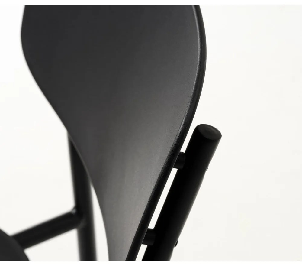 Čierne jedálenské stoličky v súprave 2 ks Kirkland – Unique Furniture