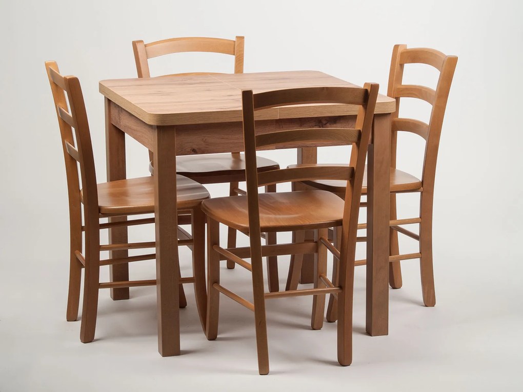 Stima Stôl TOP variant Vyberte odtieň ->: Dub Wotan, Vybetre odtieň podnože ->: Biela, Vyberte rozmer ->: 120 x 80 cm