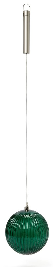 LED guľa s drážkami