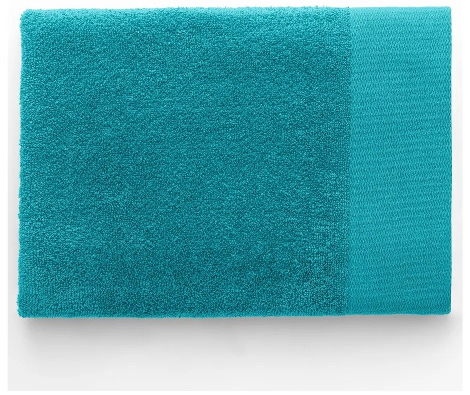 Tyrkysovomodrý froté bavlnený uterák 50x100 cm Amari – Restilo