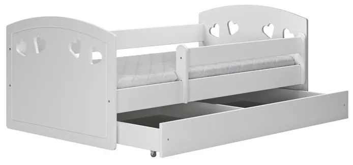 Ourbaby 23867-0 Julie posteľ + úložný priestor 180x80 cm biela