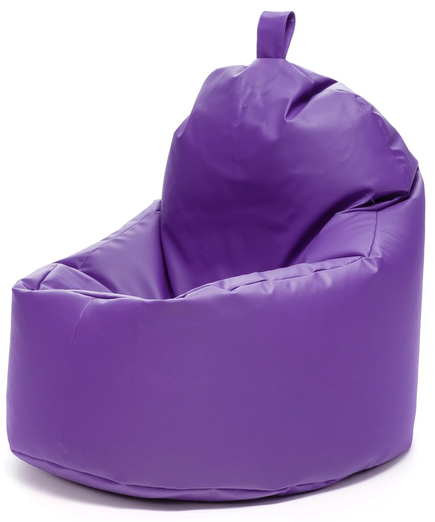 INTERMEDIC SK Sedací vak Yoko Ekokoža – 70x75 cm, rôzne farby Farba: E07 - Fialová (ekokoža)