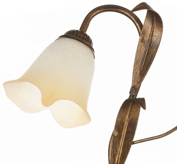 ONLI - Stropné svietidlo LUCREZIA 3xE14/6W/230V bronzová