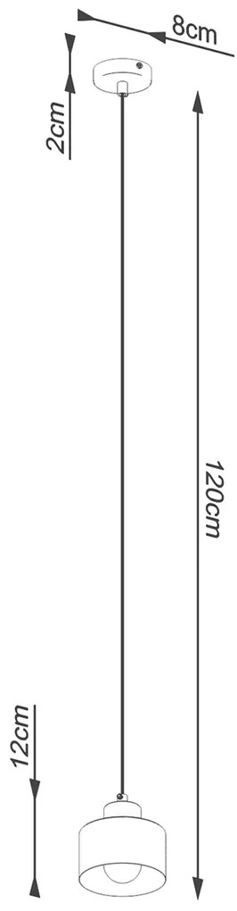 Závesné svietidlo Savar 1, 1x čierne kovové tienidlo