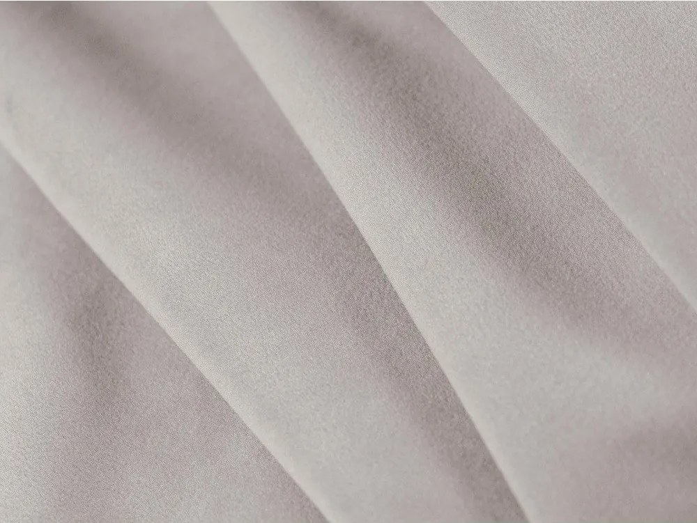 Svetlosivá zamatová rozkladacia pohovka 209 cm Shannon – Cosmopolitan Design