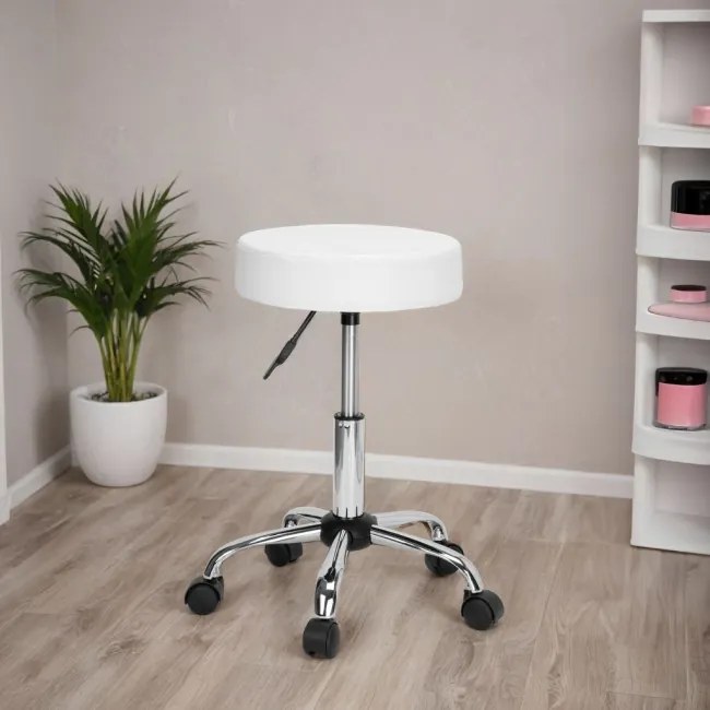 Pracovná stolička TULSA biela