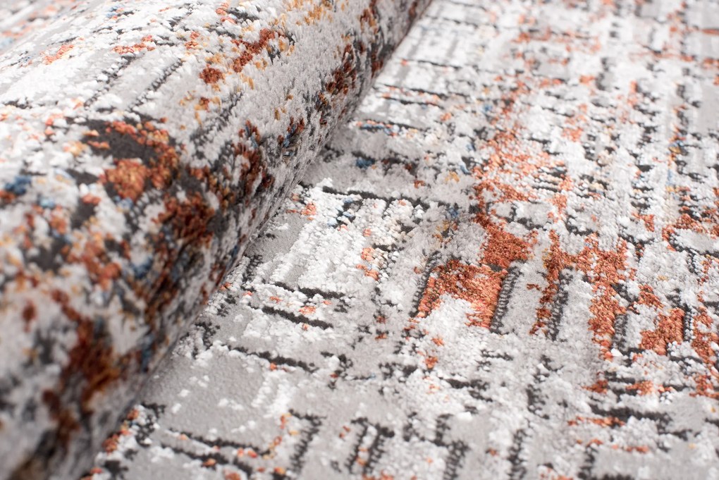 TA Koberec AP72A ZMRŠŤOVACÍ TMAVOSIVÝ CHARLESTON FEB Rozmer: 120x170 cm