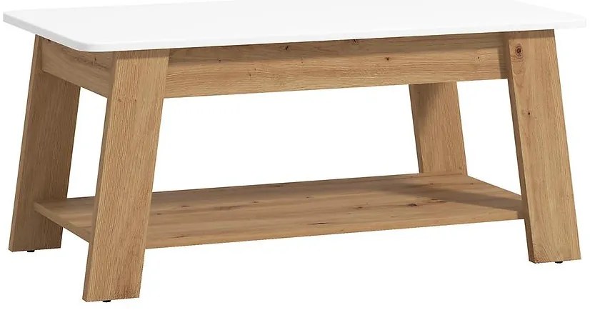 Konferenčný stolík Piave Artisan/Biela 11013082