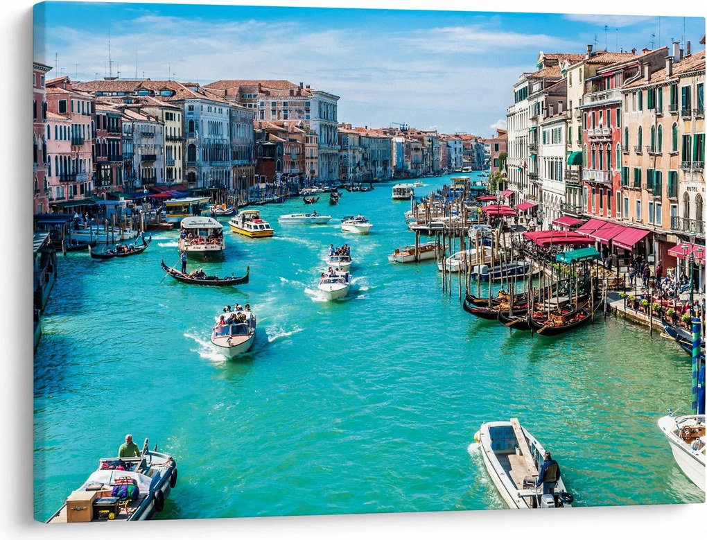 Obraz - Canal Grande, Benátky, Taliansko (70x50 cm)