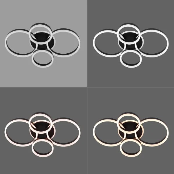 Brilagi - LED stmievateľné stropné svietidlo ORBITS LED/49W/230V 3000-6000K + DO