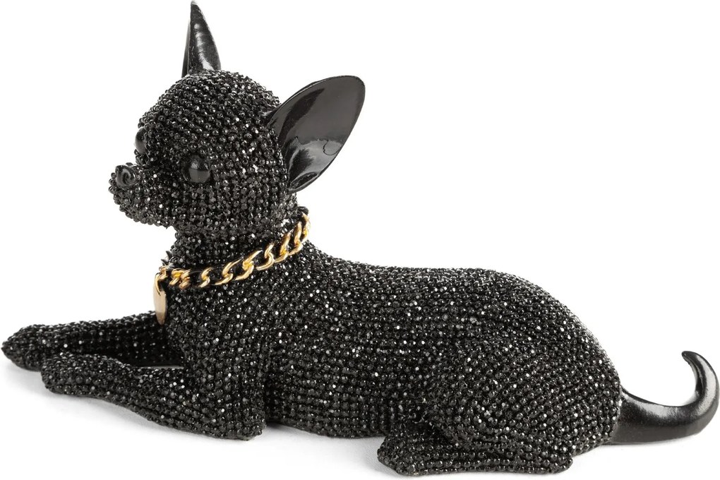 DEKORAČNÁ SOŠKA ELDO 19X8X10 CM ČIERNA