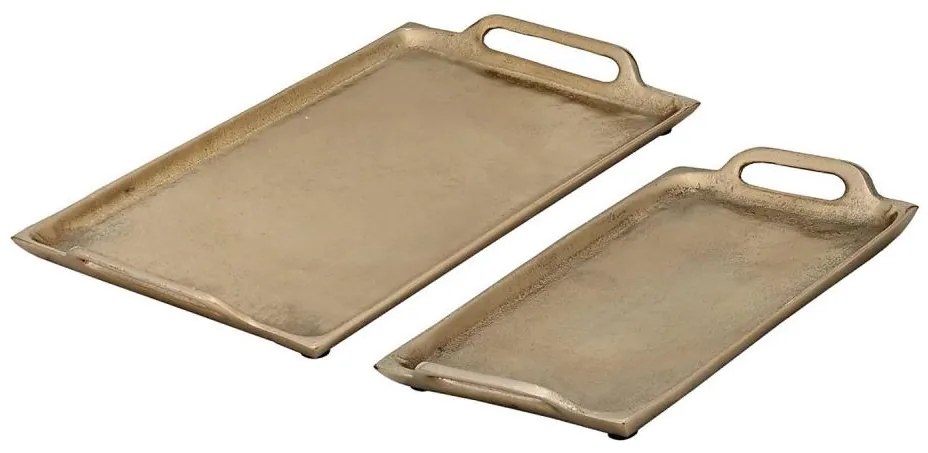 Eglo 427315 - SADA 2x Dekoračný podnos ISESAKI zlatá