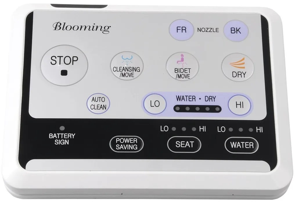Sapho Sapho, BLOOMING elektronický bidet s dialkovým ovládaním, NB-R770D