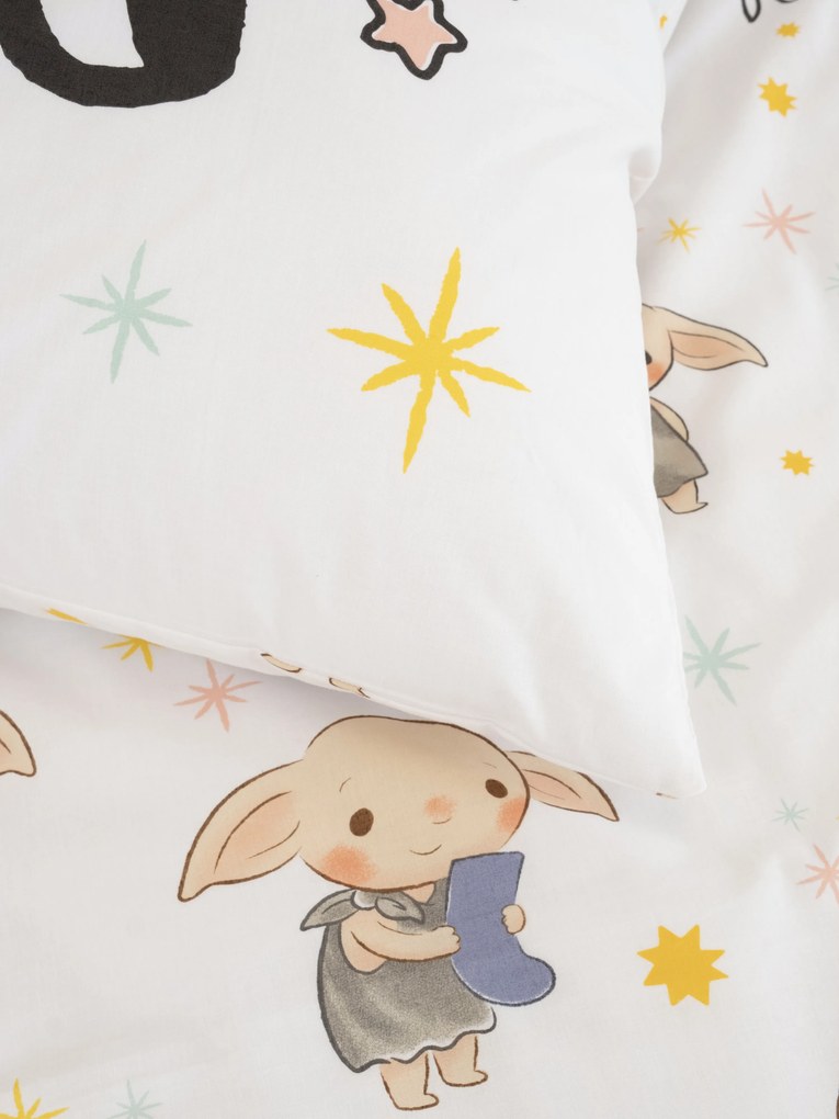 Bavlnené obliečky Renforcé - Tiny Dobby 140 × 200 cm, 70 x 90 cm