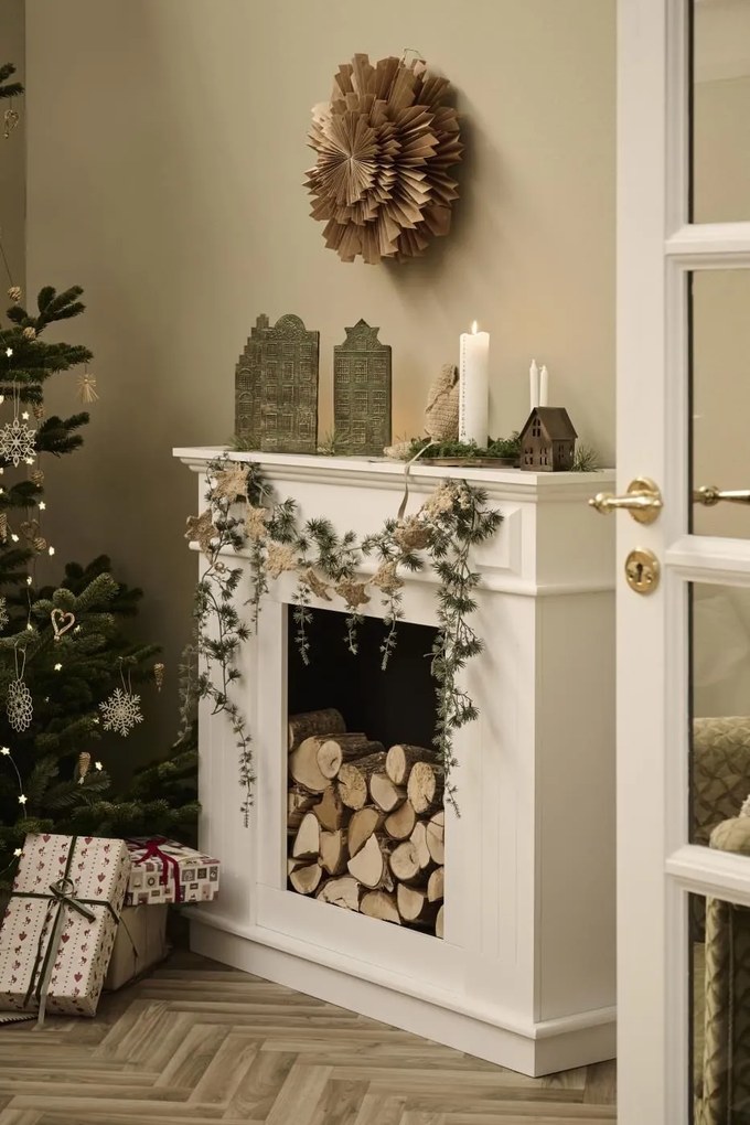 Ib Laursen Dekoratívna tácka pod sviečky Gloria Ø 19 cm