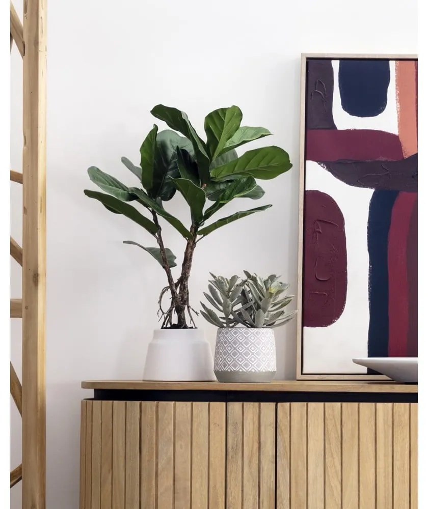 Umelý fikus (výška 60 cm) Lyrata – Kave Home
