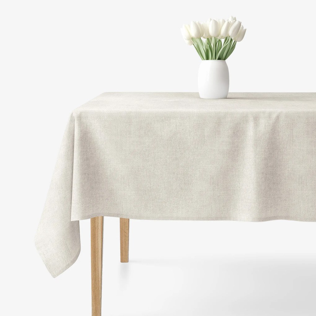 Goldea hranatý obrus malaga - režný 120 x 160 cm